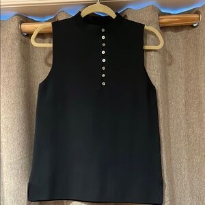 Elegant Sleeveless Top Deep Sea Color